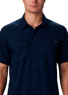 1654311-464 M Сорочка чоловіча Silver Ridge Lite™ Short Sleeve Shirt темно-синій р.M