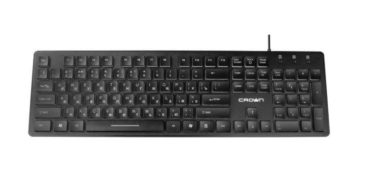 Клавиатура Crown CMK-301 Black