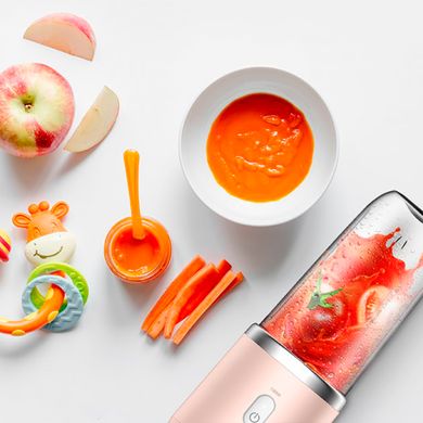Фітнес-блендер Xiaomi Deerma DEM-NU05 Portable juice machine Pink