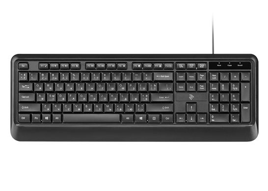 Мышка + клавиатура 2E MK404 USB Black