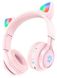 Hoco W39 CAT Ear Bluetooth Pink