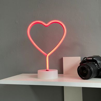 Ночник Neon Lamp Heart Red