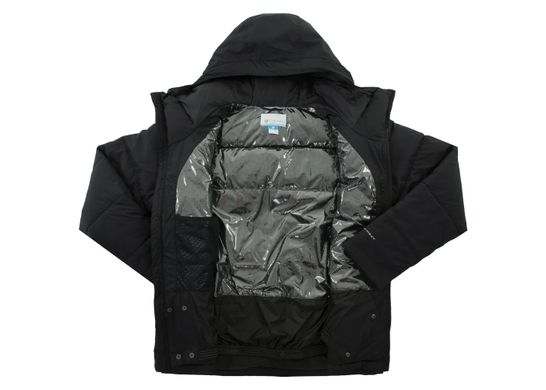 1864272CLB-010 S Куртка пуховая мужская горнолыжная Iceline Ridge Jacket чёрный р.S