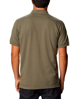 1713841-397 S Рубашка-поло мужская Cascade Range™ Solid Polo темно-зеленый р.S
