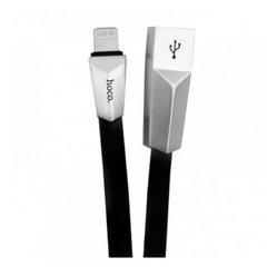 Кабель Lightning+micro USB Hoco X4 Combo ZincAlloyrhombus 2.4A Black