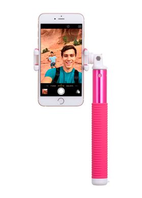 Selfie Monopod Momax Hero Bluetooth KMS7P 100cm Pink