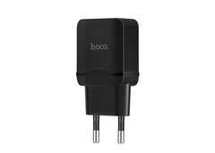 Зар.уст. 220V Hoco C33A Little Superior 2.4A USB Black