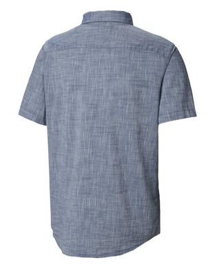 1715221-403 S Рубашка мужская Under Exposure™ YD Short Sleeve Shirt голубой р.S