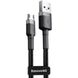 Кабель micro USB Baseus Cafule 2.4A 1M Gray+Black (CAMKLF-BG1)