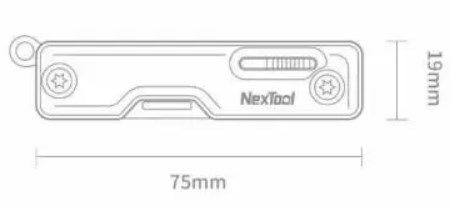 Мультитул Xiaomi Nextool Mini Black (NE20096)