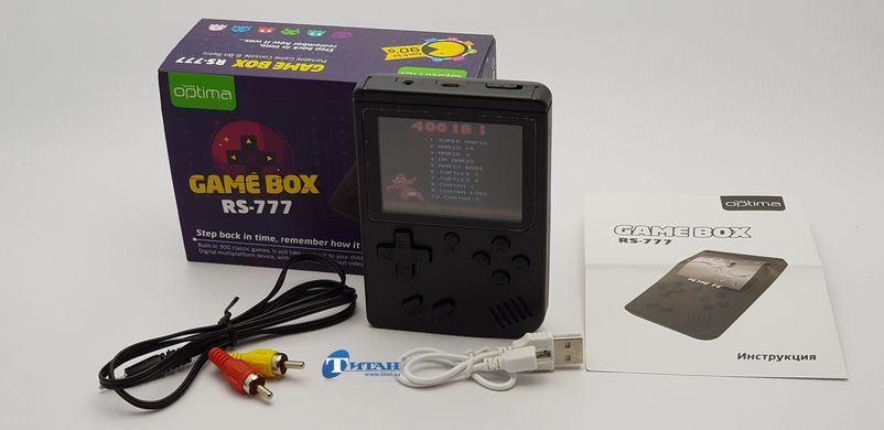 Ігрова приставка Optima Game Box RS-777 400 in1