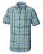 1715221-440 S Рубашка мужская Under Exposure™ YD Short Sleeve Shirt голубой р.S
