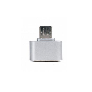 Адаптер OTG micro USB 2.0 Remax Silver