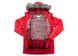 1872981CLB-658 XS Куртка пуховая женская горнолыжная Harper Lake Jacket красный р.XS