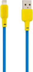Кабель Gelius Full Silicon GP-UCN001L Yellow/Blue