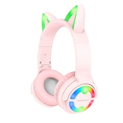 BOROFONE BO15 Cat Ear Baby Pink