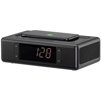 Будильник 2E SmartClock часы - акустическая док-станция 2E-AS01QIBK
