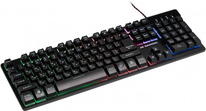 Клавіатура 2E Gaming KG280 LED USB Black