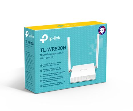 WiFi роутер TP-LINK TL-WR820N
