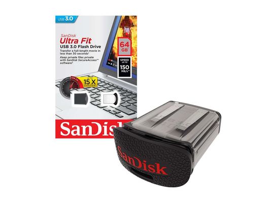 SanDisk 64 GB Cruzer Fit SDCZ33-064G-B35