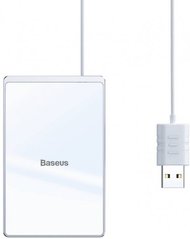 Зар.уст. безпроводное Baseus Card Ultra-thin WX01B-S2 Silver + White