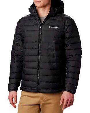 1693931-010 S Куртка мужская Powder Lite™ Hooded Jacket Men's Jacket чёрный р.S