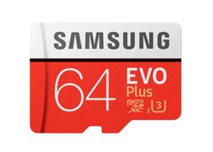 micro SD 64Gb Samsung Evo Plus Hi Speed U3(R-100,W-60mb/s)